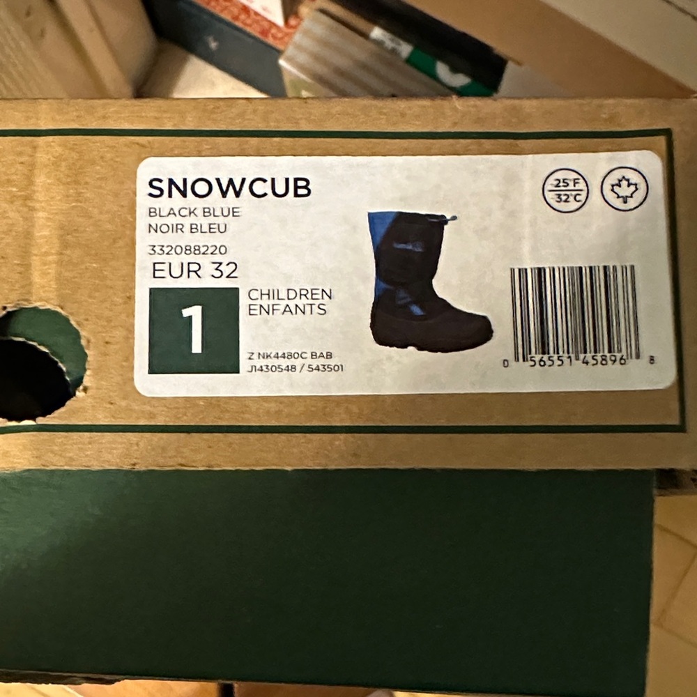 Kamik winter boots new size 1 - Picture 2 of 3
